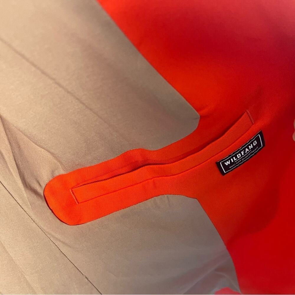 Wildfang Empower Blazer - Bold Orange/Black, Gender-Neutral, Urban Chic, NEW 1X - Picture 10 of 12